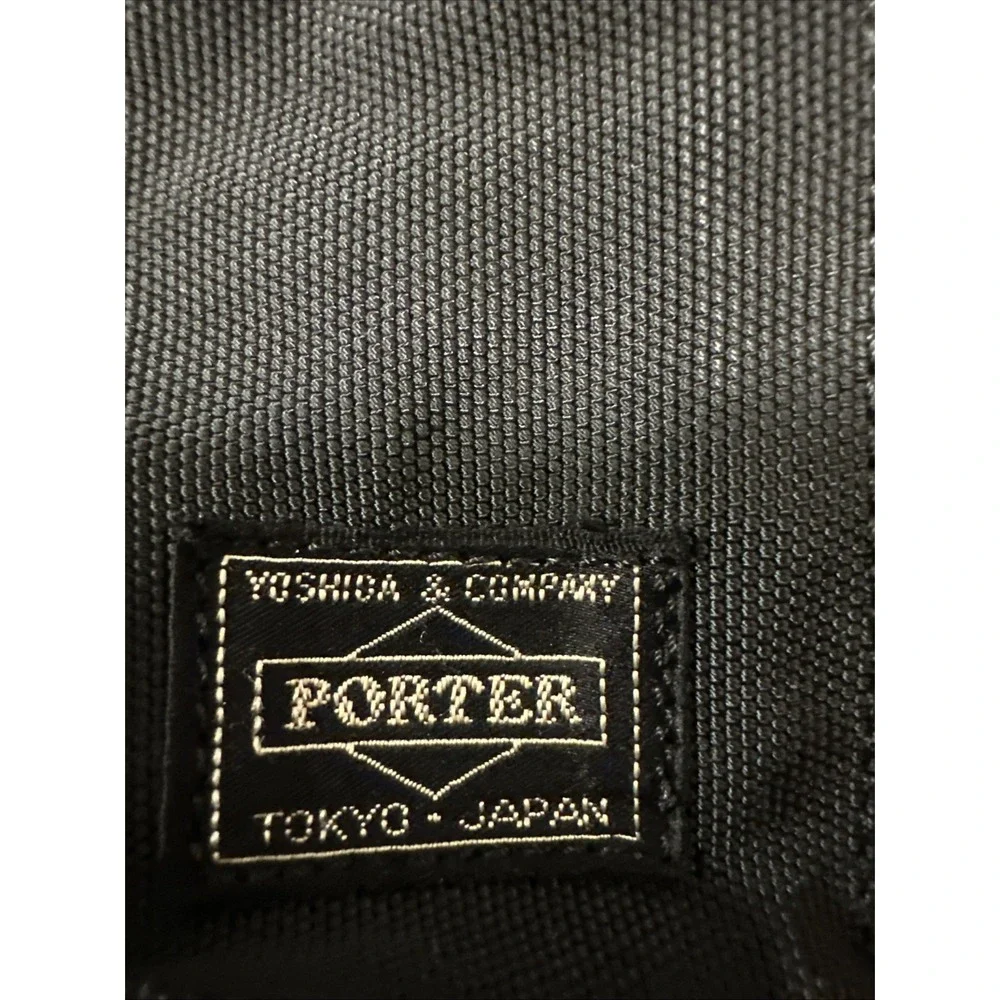 Porter Yoshida & Co Backpack Blk 3-Way Detach Outdoor Multi-Zip/Pocket Use RARE